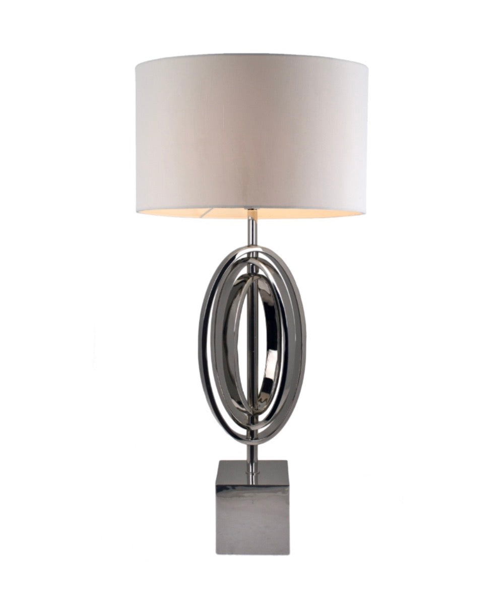 Seraphina Chrome Table Lamp