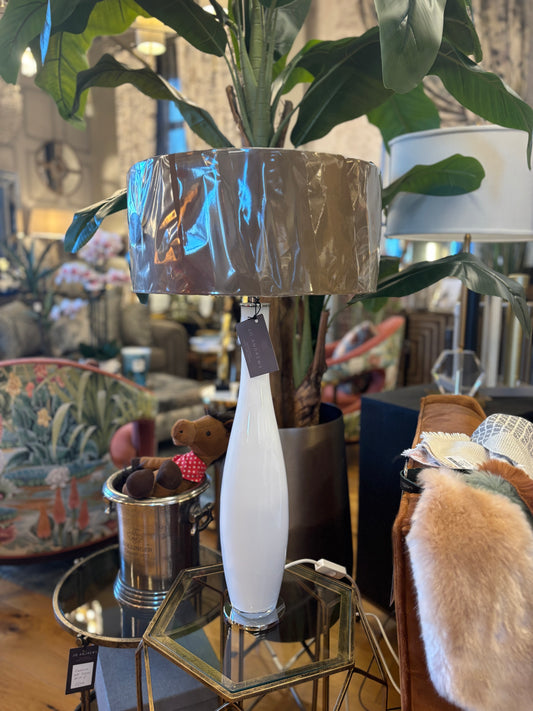 Heathfield Mono White Table Lamp