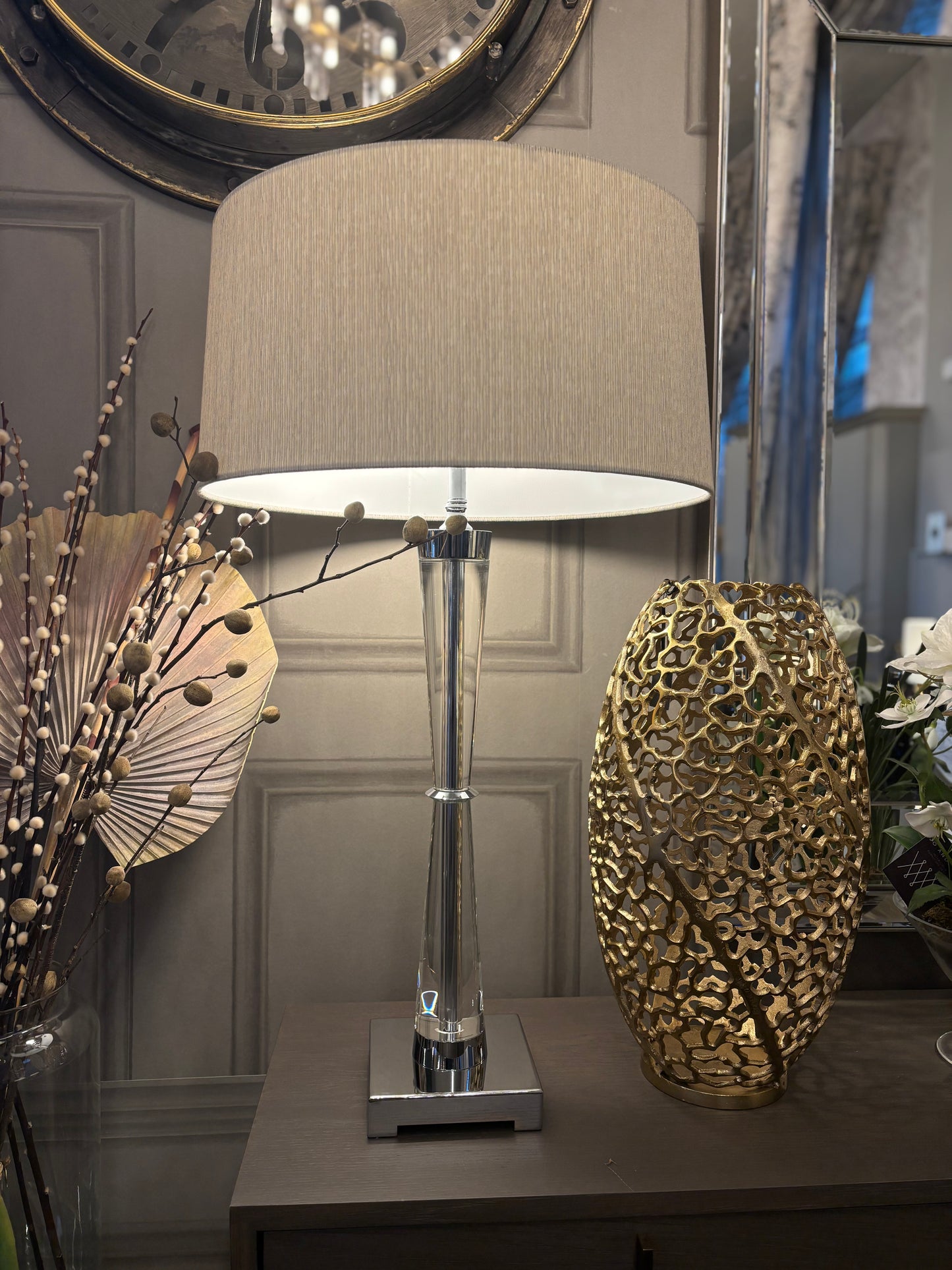 Austin Chrome Table Lamp