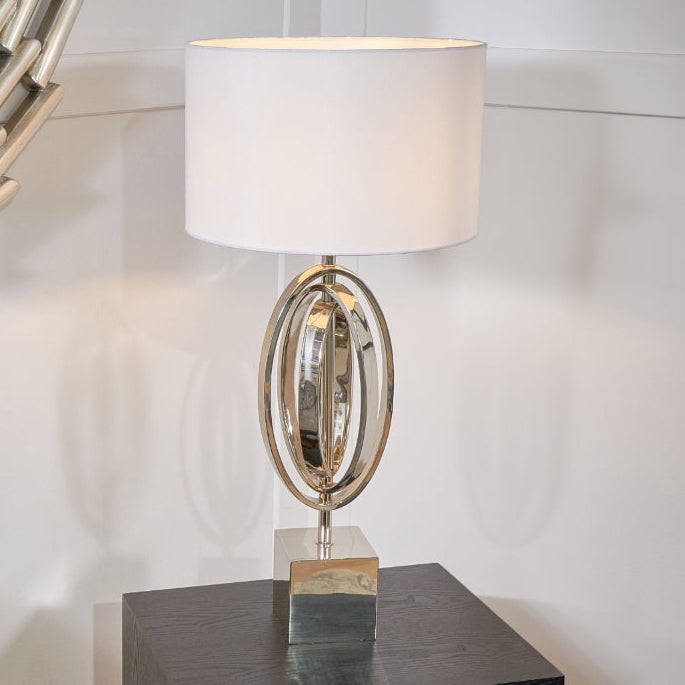 Seraphina Chrome Table Lamp