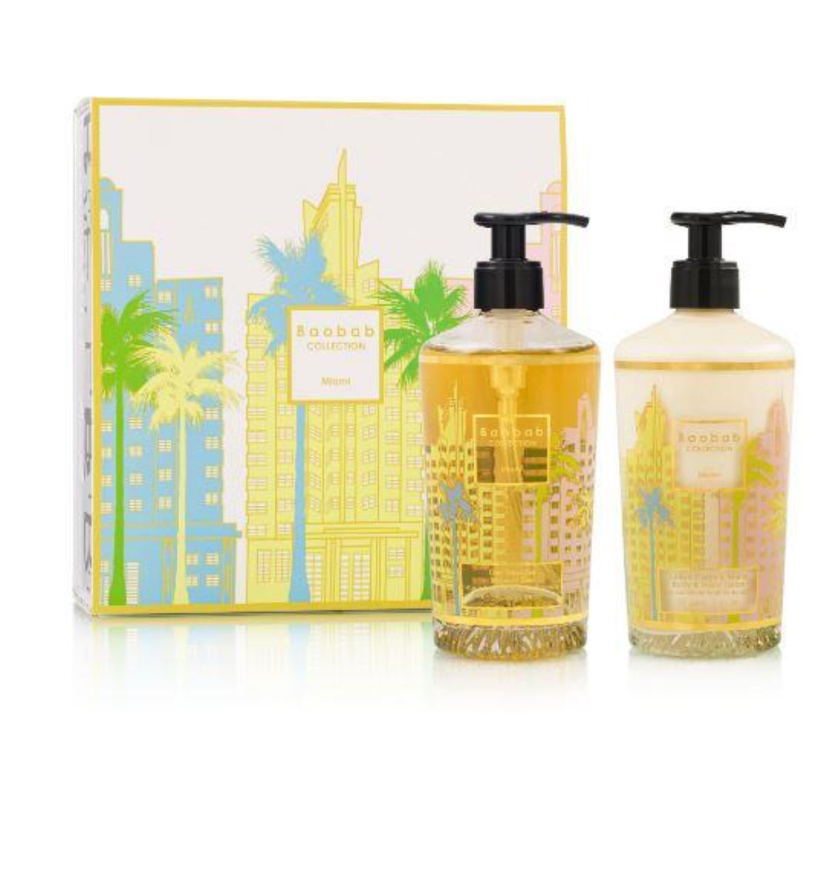 Baobab Gift Box Miami Body & Hand Lotion and Hand Wash Gel