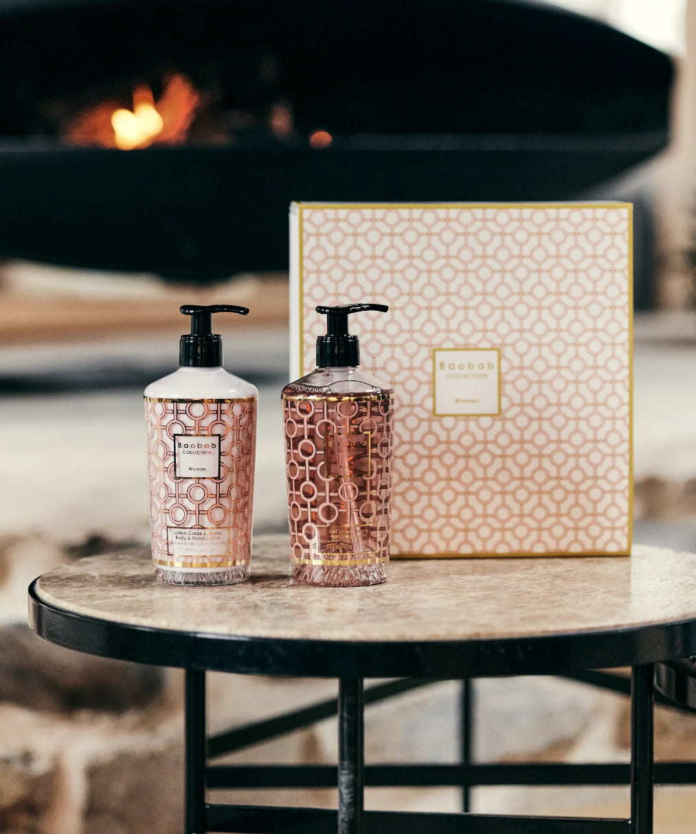 Baobab Gift Box Women Body & Hand Lotion and Hand Wash Gel